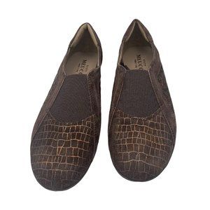 Sesto Meucci Berty Tmoro Harmony Suede Slip-on Shoes Size 8 1/2